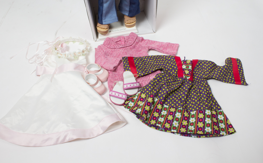 American Girl "Julie" Doll With Outfits And Accessories