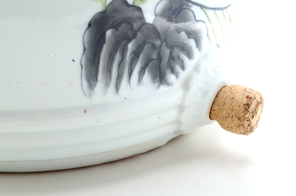 Japanese Ceramic Sake Cask