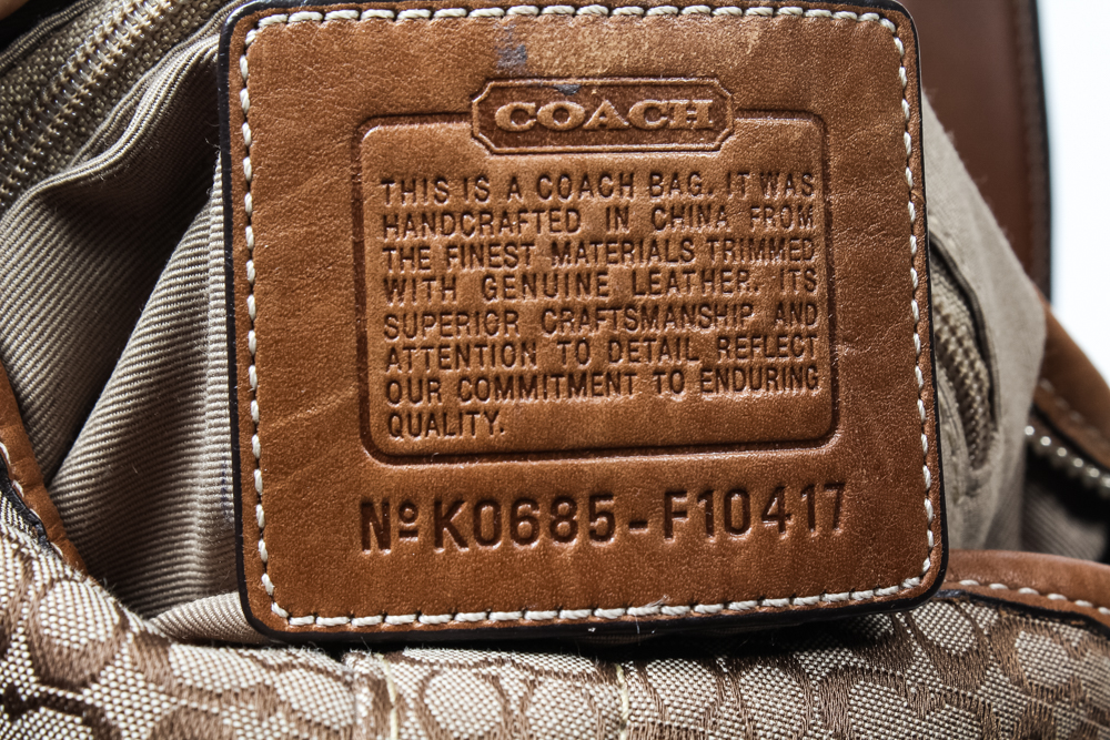 Coach Signature Shoulder Bag
