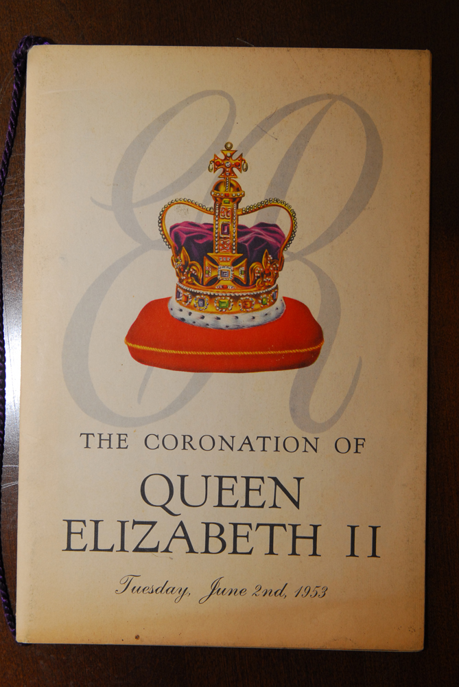 Queen Elizabeth Coronation Programs