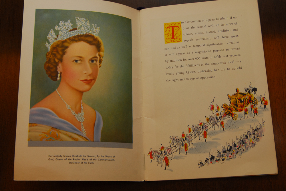 Queen Elizabeth Coronation Programs