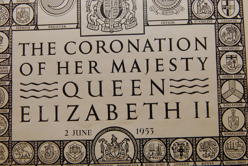 Queen Elizabeth Coronation Programs