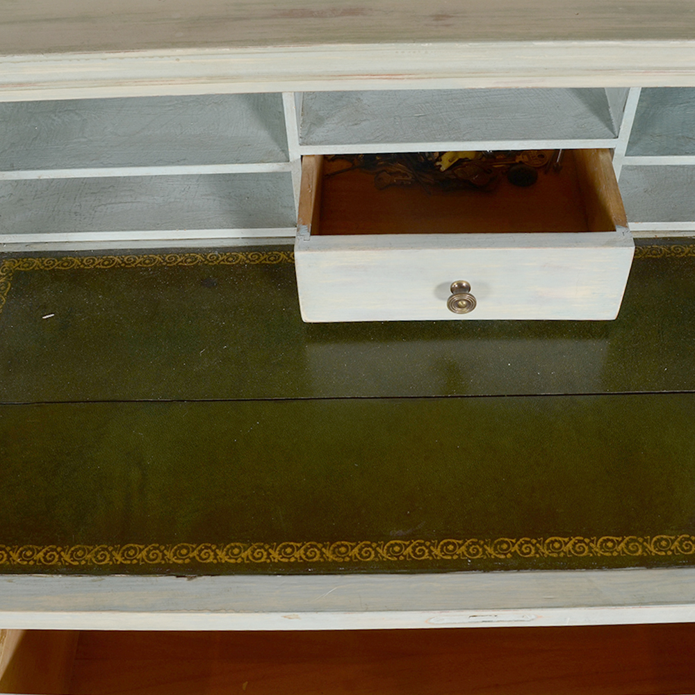 Vintage Cabinet With Secretary Desk