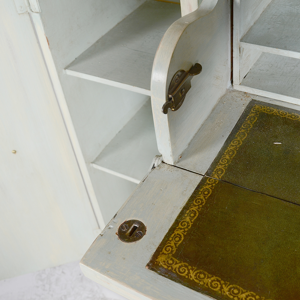 Vintage Cabinet With Secretary Desk
