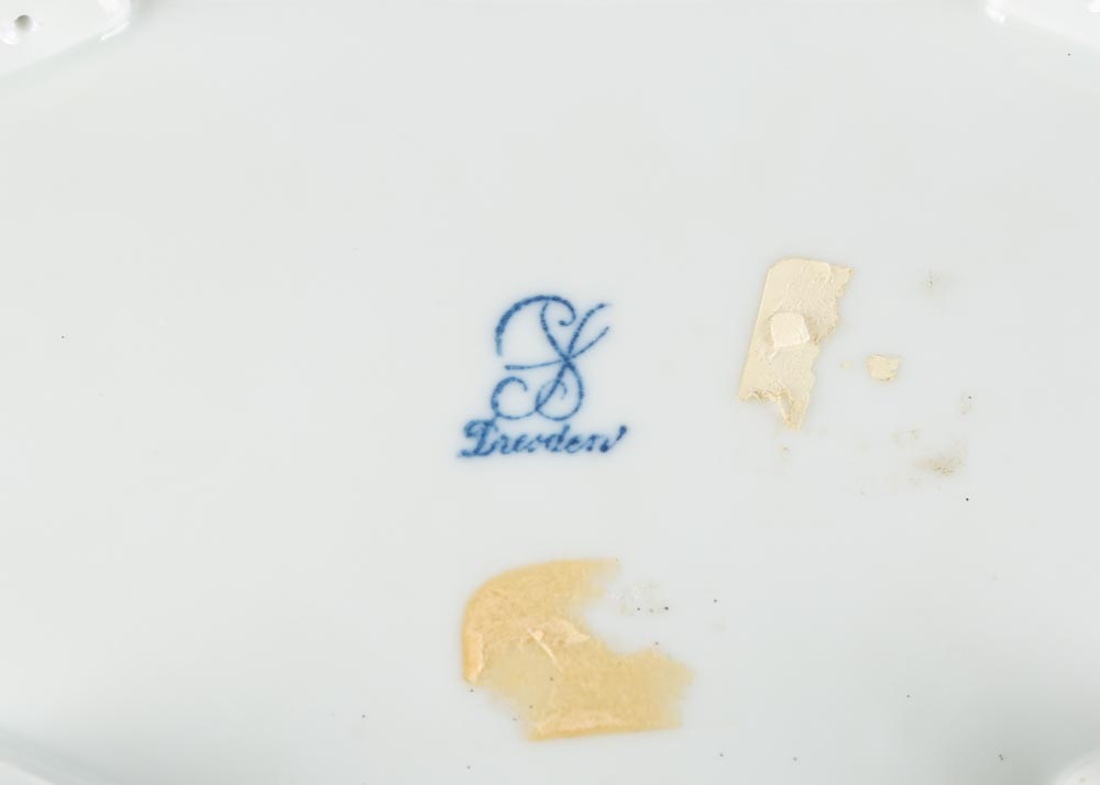 Carl Thieme Dresden Reticulated Fruit Bowl