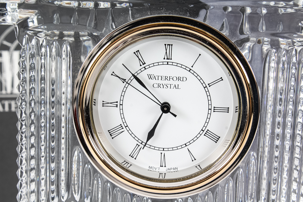 Waterford "Westminster" Crystal Mantle Clock