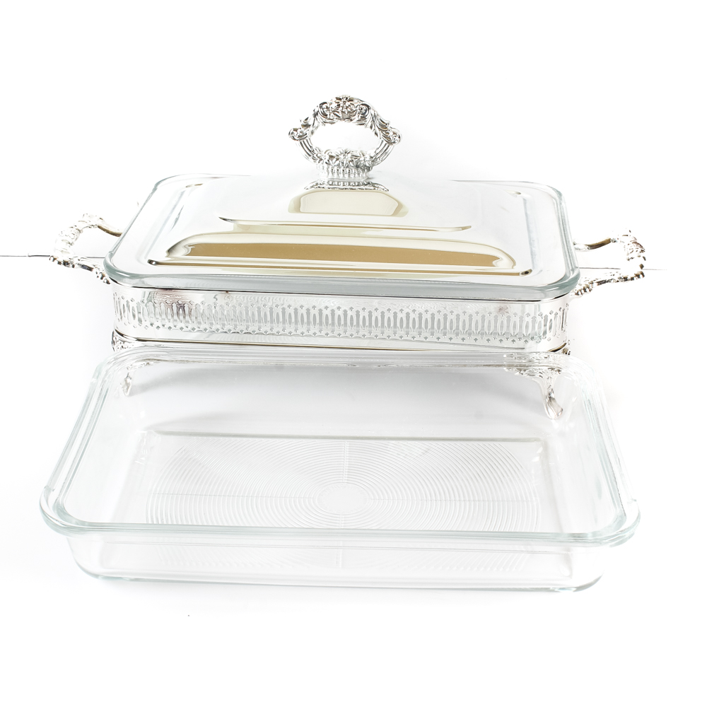 Oneida Silver Plate Chafing Dish