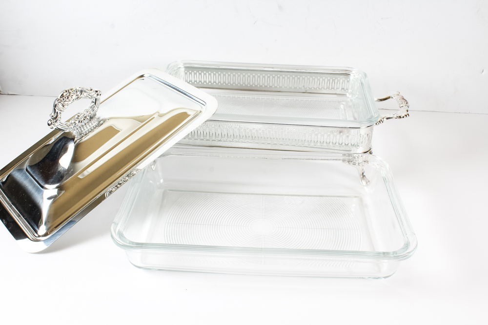 Oneida Silver Plate Chafing Dish