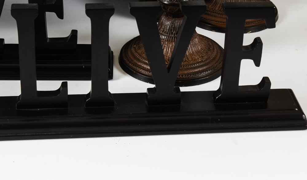 Illuminating Mantel Furnishing