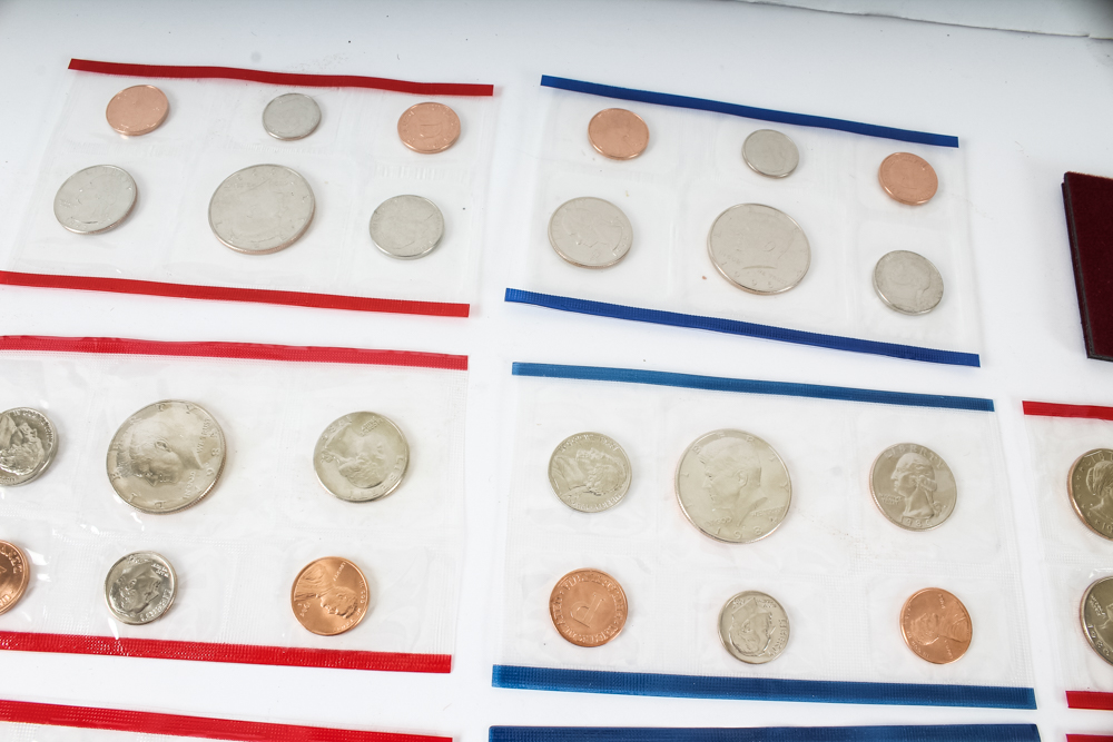 Uncirculated Coin Sets and Commemorative Half Dollar