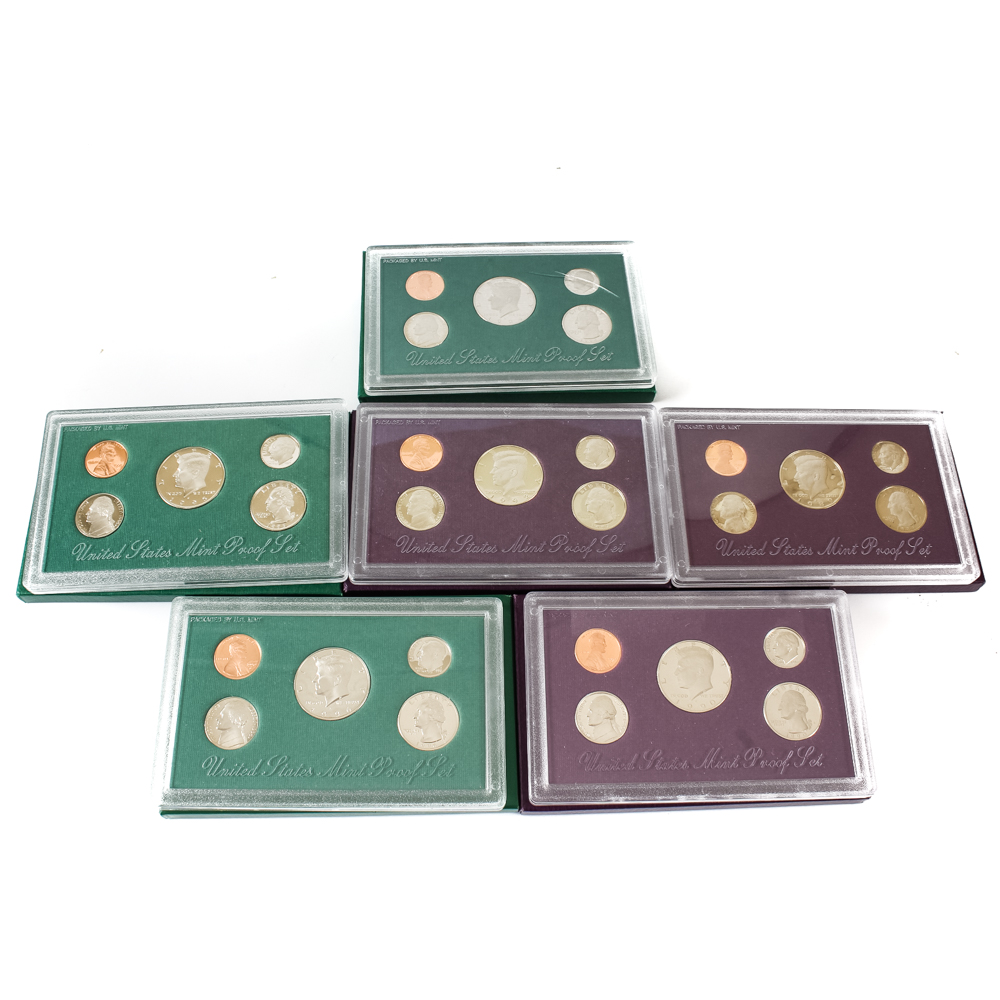 United States Proof Sets 1994-1996
