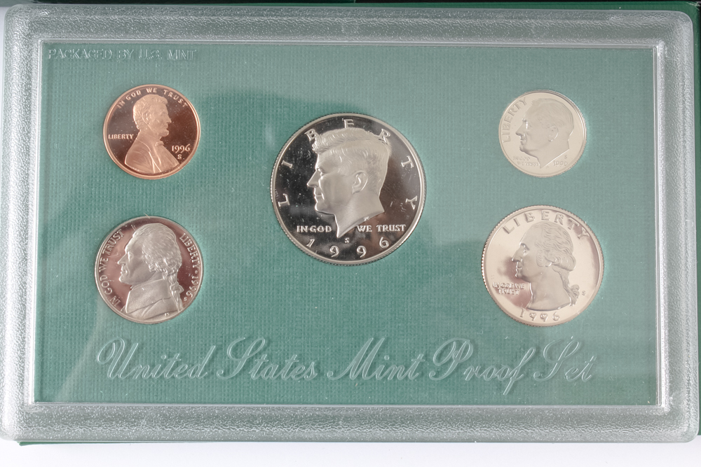 United States Proof Sets 1994-1996