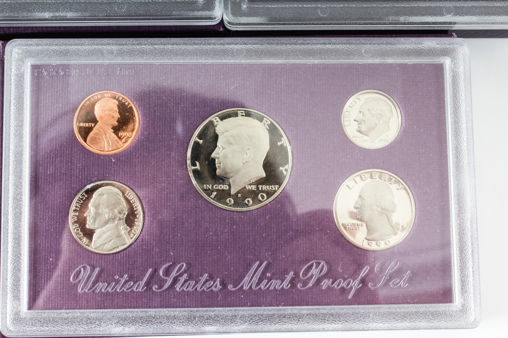 United States Proof Sets 1994-1996