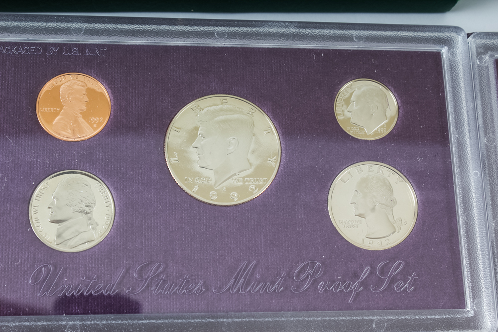 United States Proof Sets 1994-1996