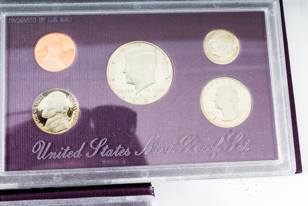 United States Proof Sets 1994-1996