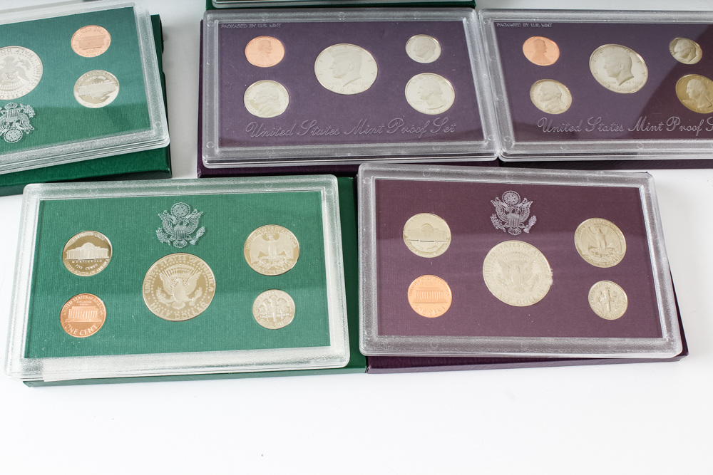 United States Proof Sets 1994-1996