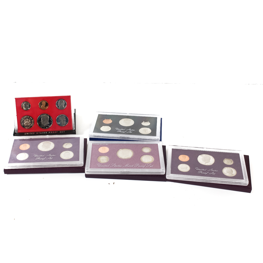 United States Proof Set Collection 1982-1998