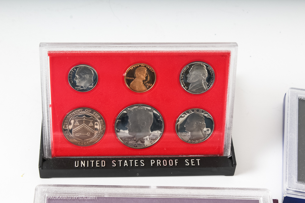 United States Proof Set Collection 1982-1998