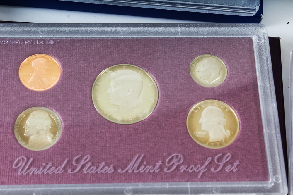 United States Proof Set Collection 1982-1998