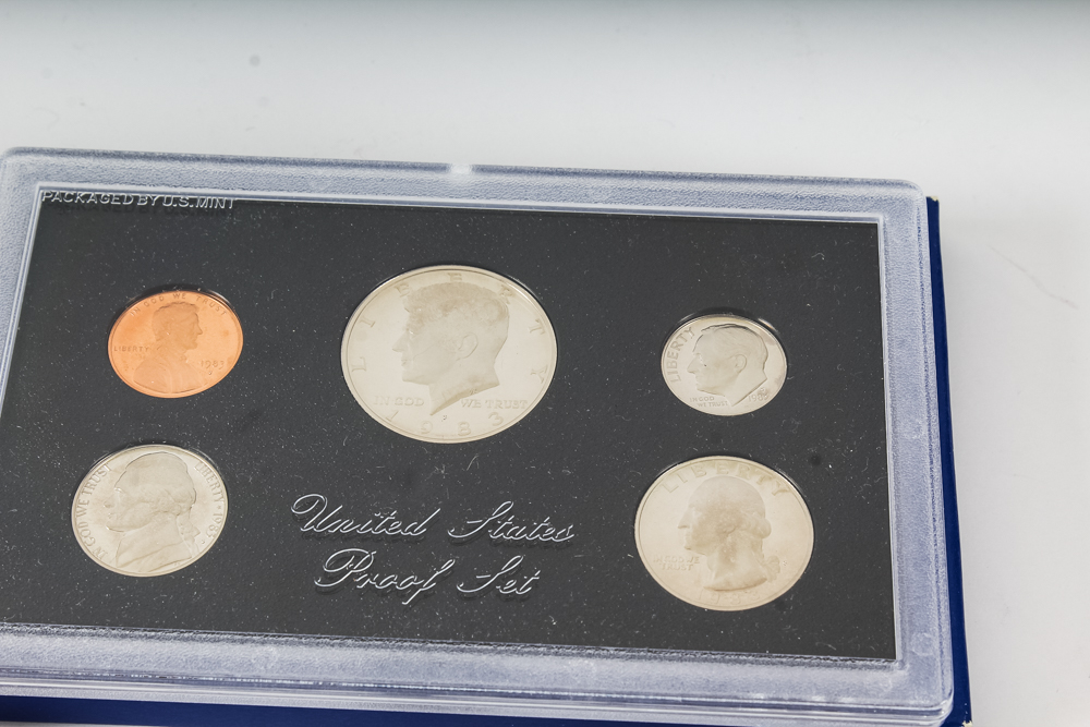 United States Proof Set Collection 1982-1998