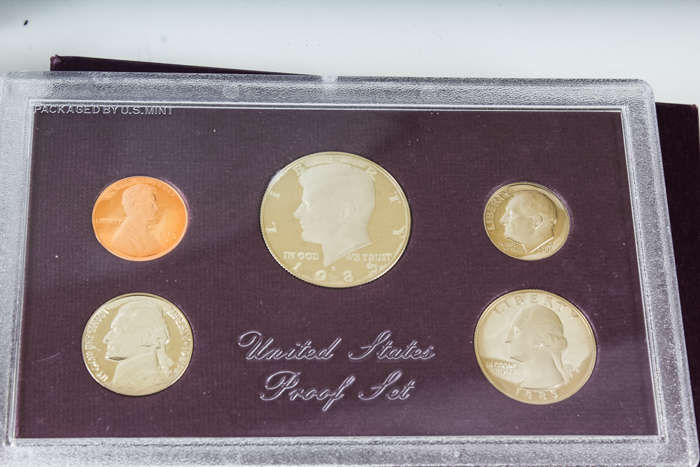 United States Proof Set Collection 1982-1998