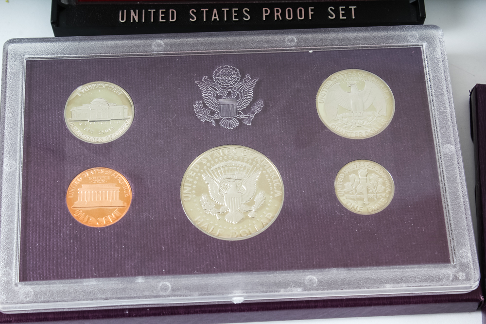 United States Proof Set Collection 1982-1998