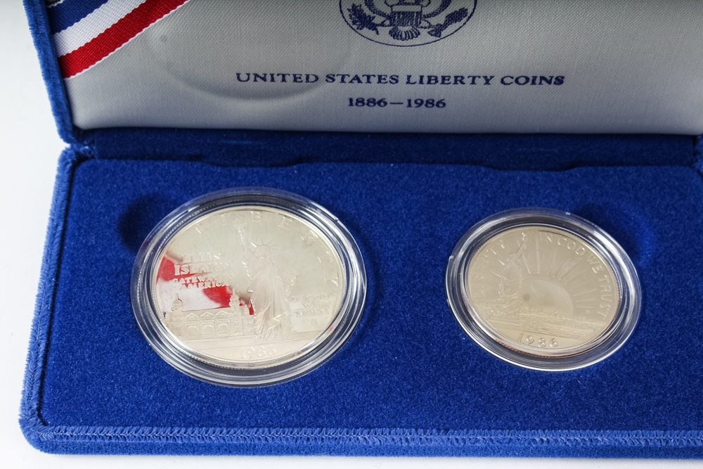 1986 Liberty Coin Proof Sets