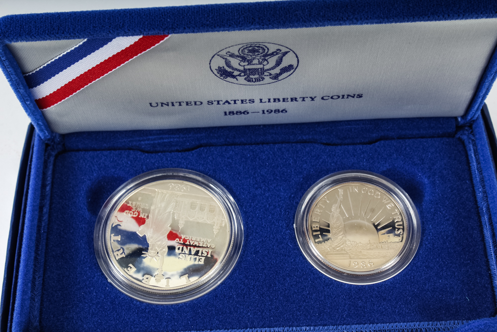 1986 Liberty Coin Proof Sets