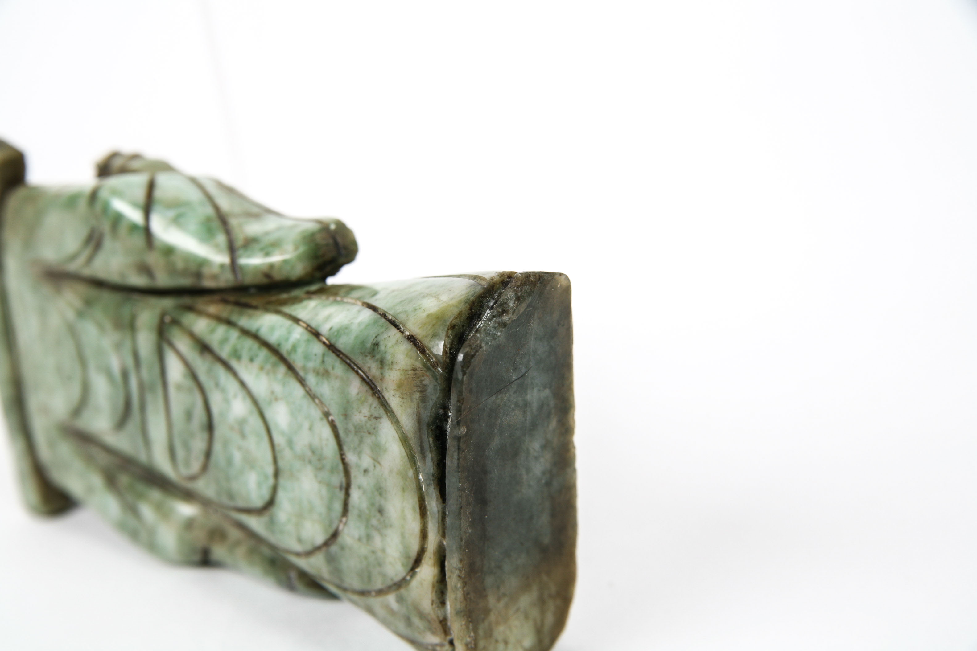 Chinese Nephrite Jade God of Wealth Figurine