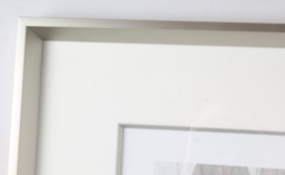 Three Piece Framed Black and White Art