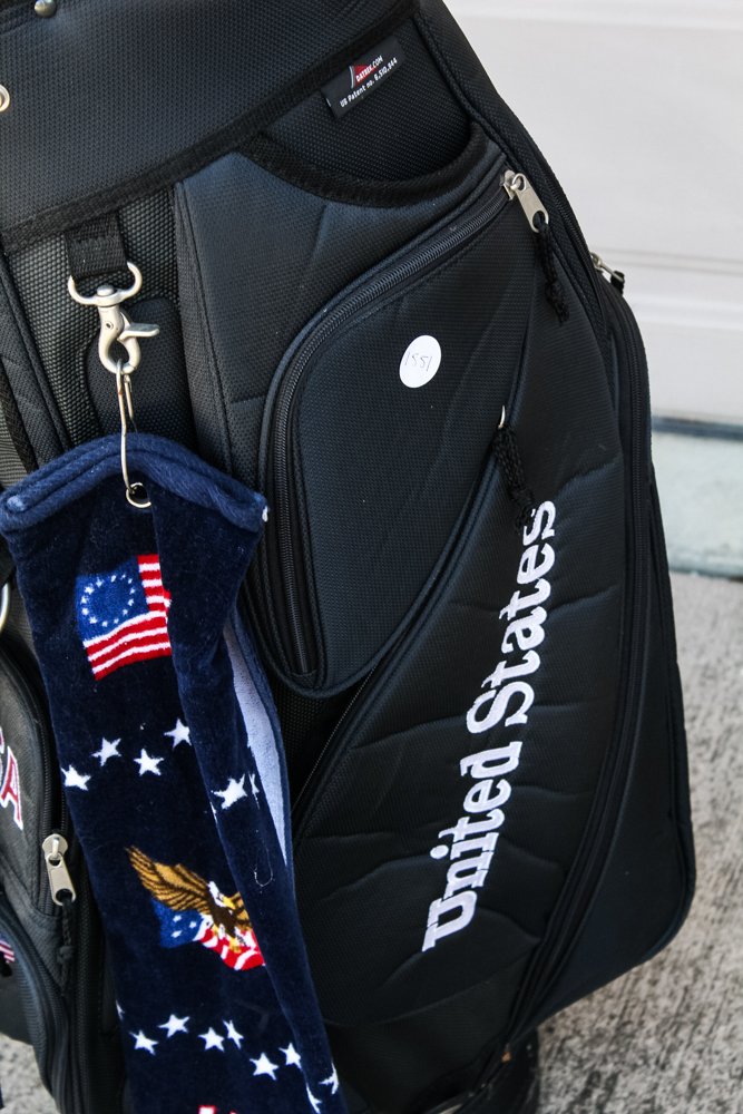 Wilson Golf Clubs in USA Golf Bag