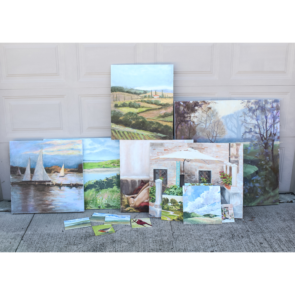 Studies in Oil on Canvas