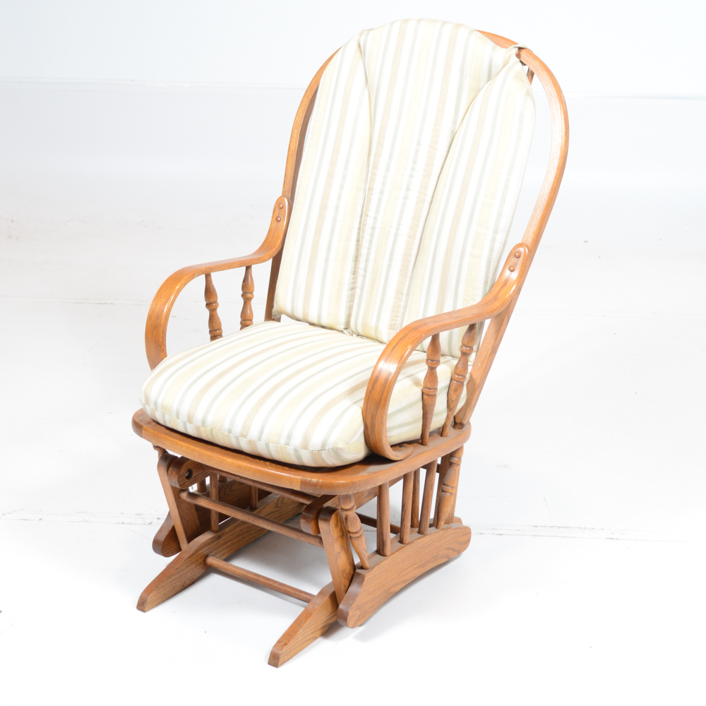 Dutallier Wooden Glider Rocker