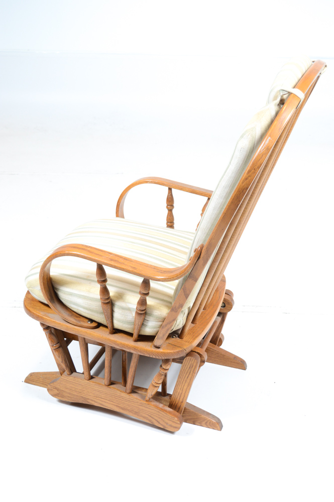 Dutallier Wooden Glider Rocker