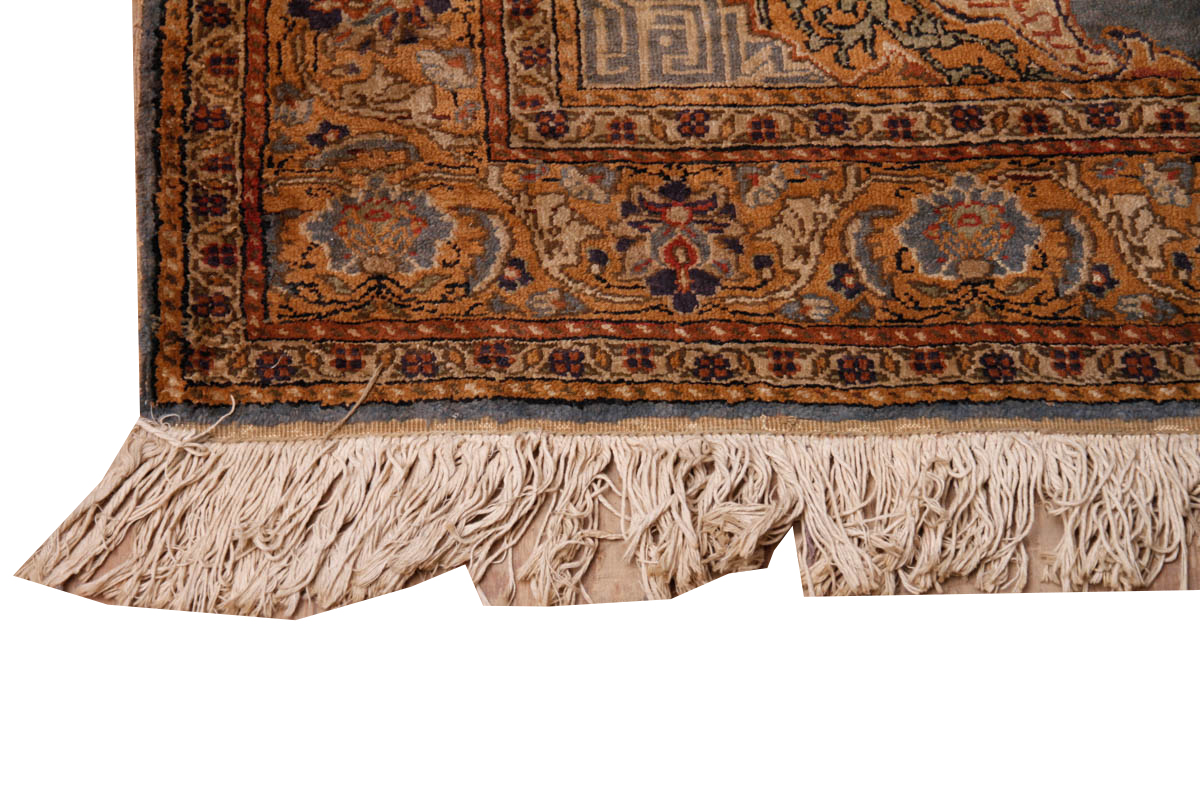 Hand-Knotted Persian Area Rug
