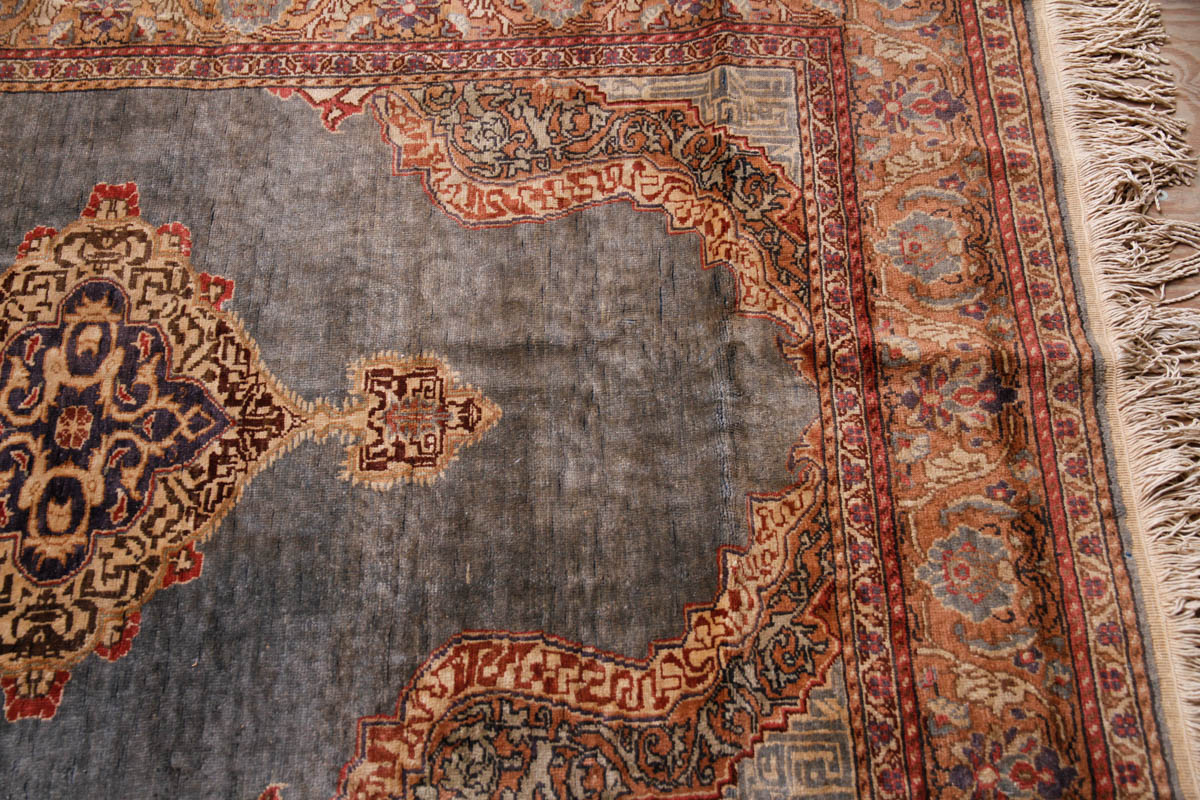 Hand-Knotted Persian Area Rug