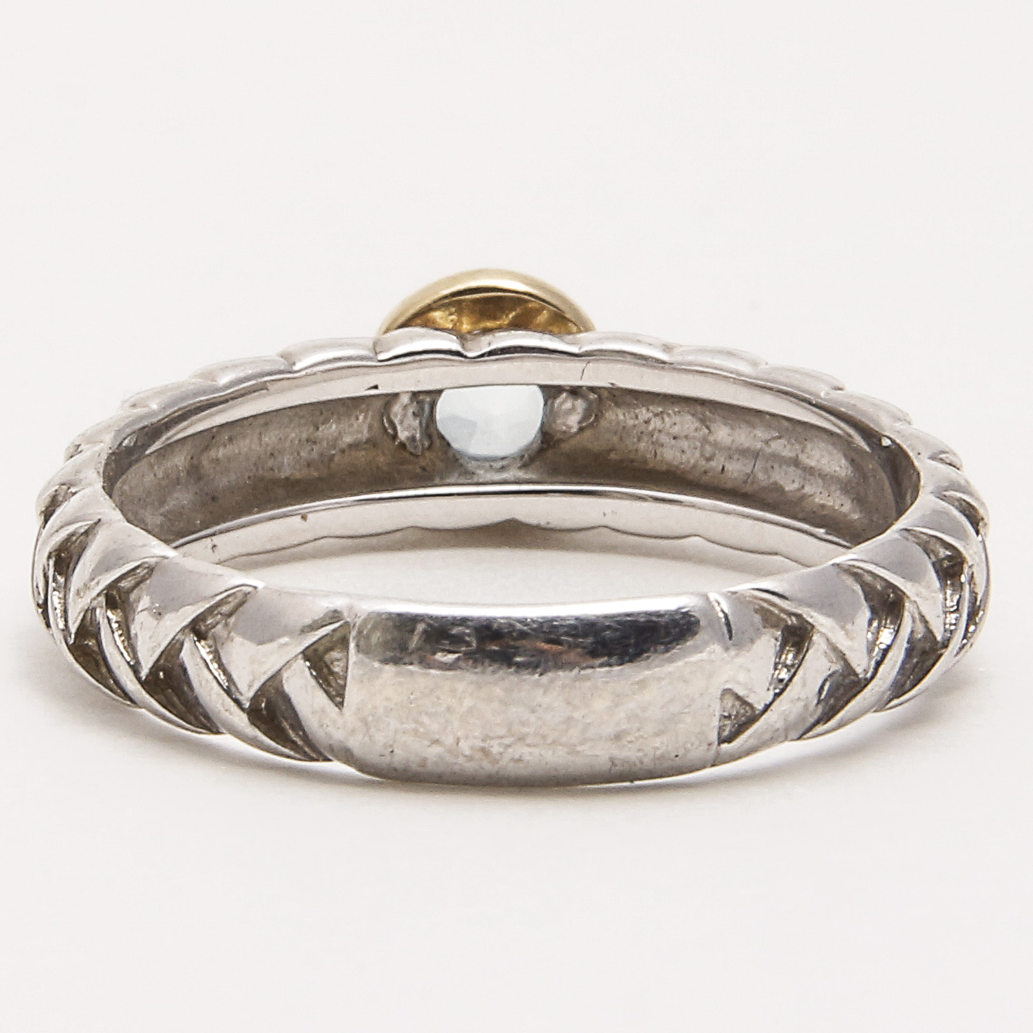 Ring Selection With Sterling, 10K Gold, Aquamarine and Blue Topaz