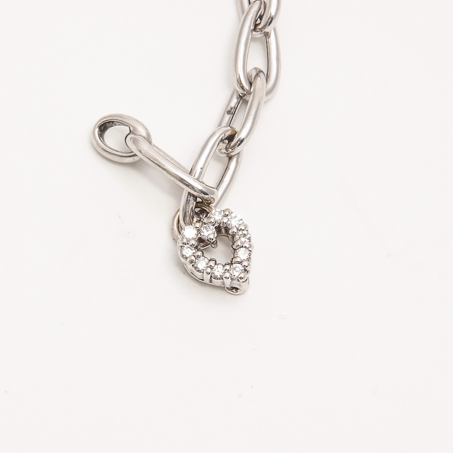 Roberto Coin Tiny Treasure 18K Diamond Charm Bracelet