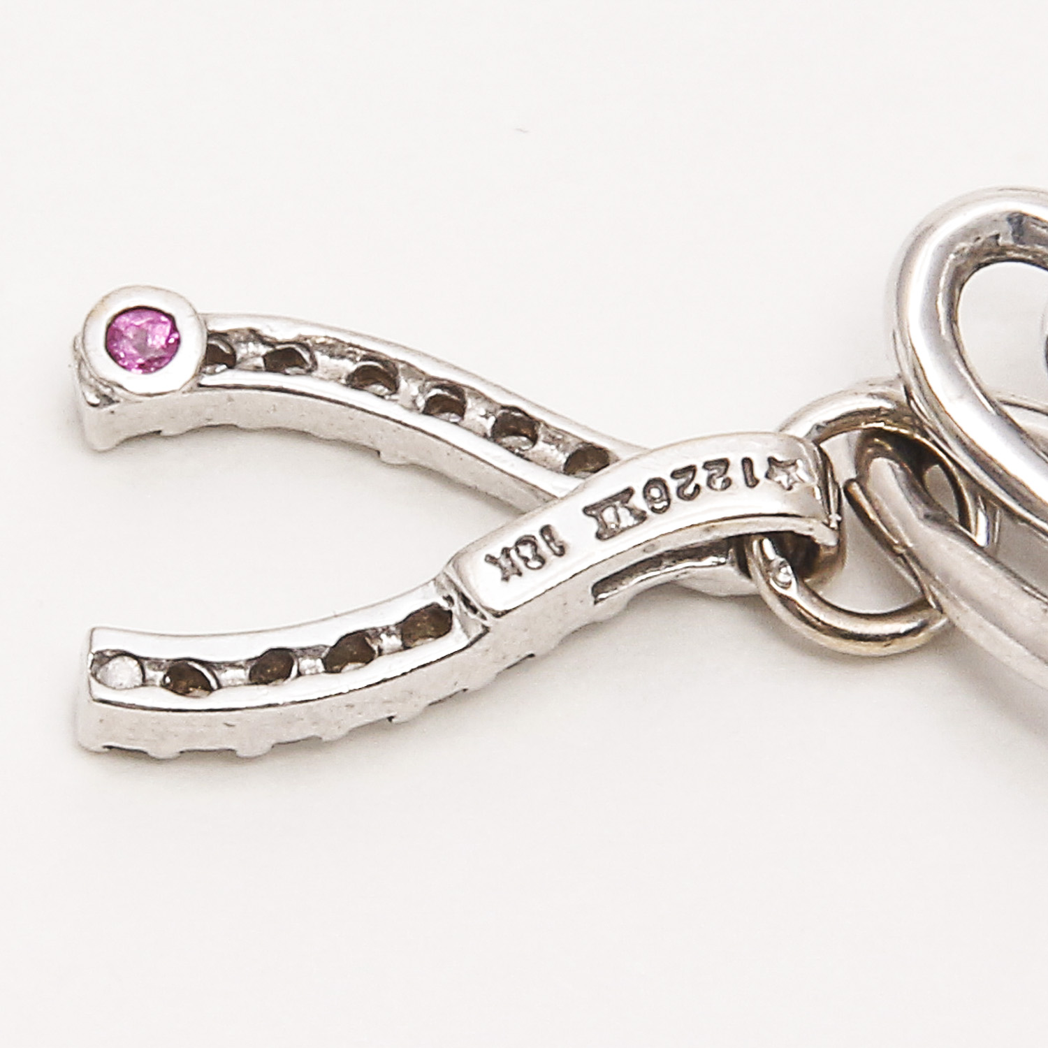 Roberto Coin Tiny Treasure 18K Diamond Charm Bracelet