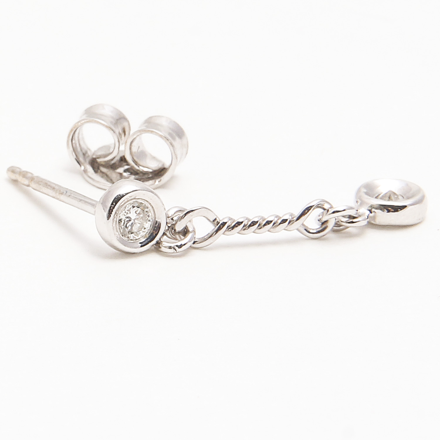 18K Gold Diamond Earrings by Roberto Coin