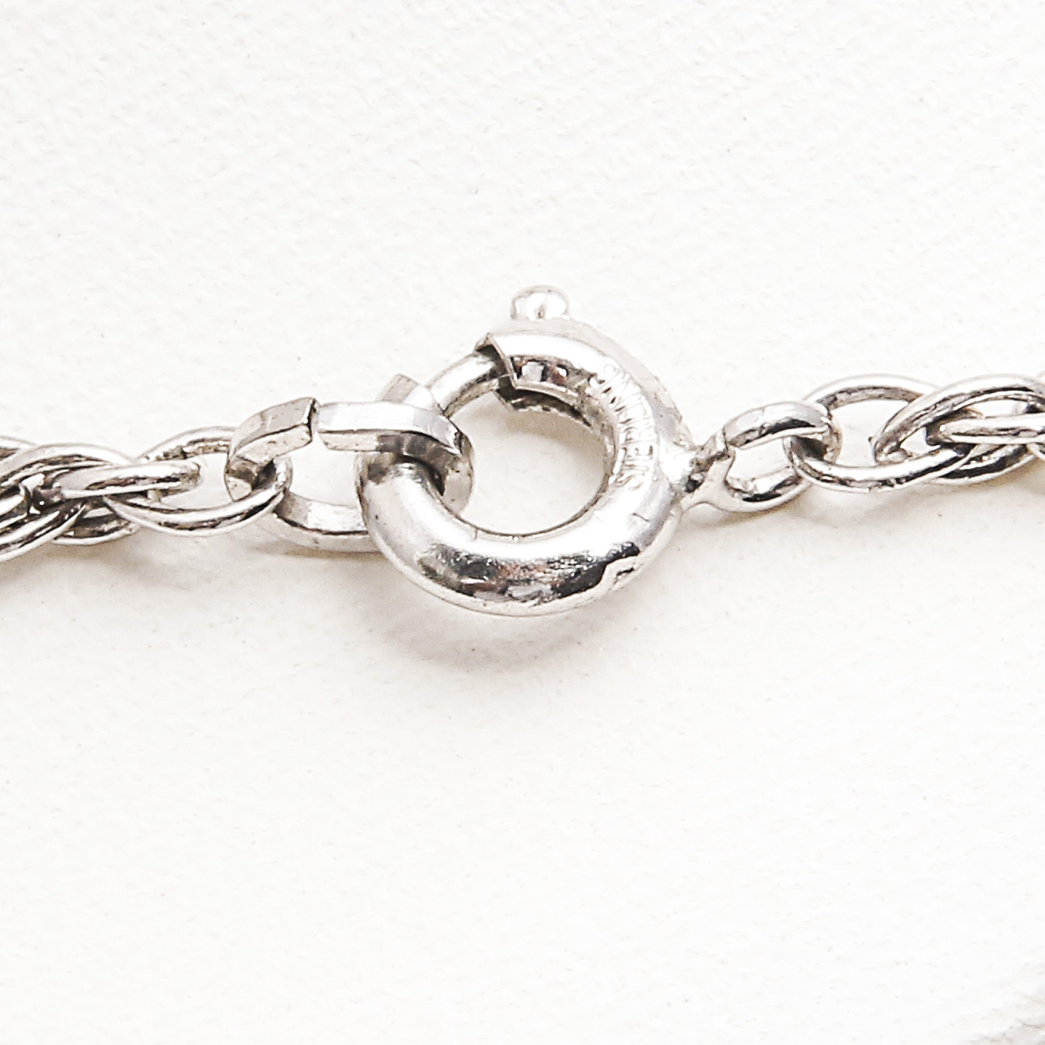 Sterling Silver Coin Necklace