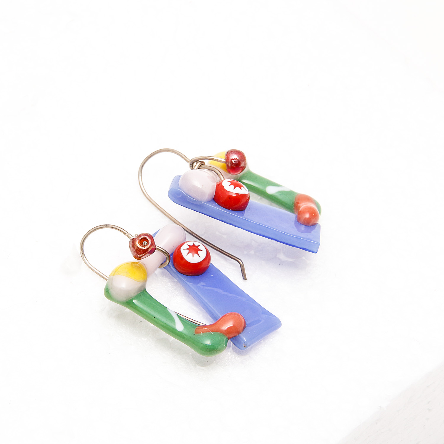 Collection of Glass and Stone Earrings