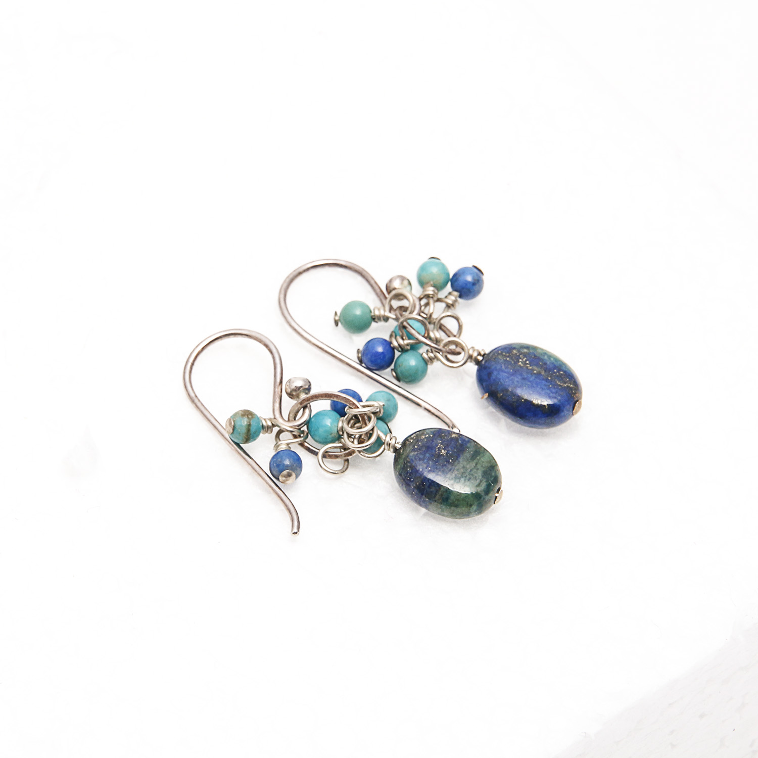 Collection of Glass and Stone Earrings