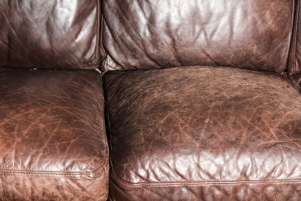 Contemporary Leather Sofa