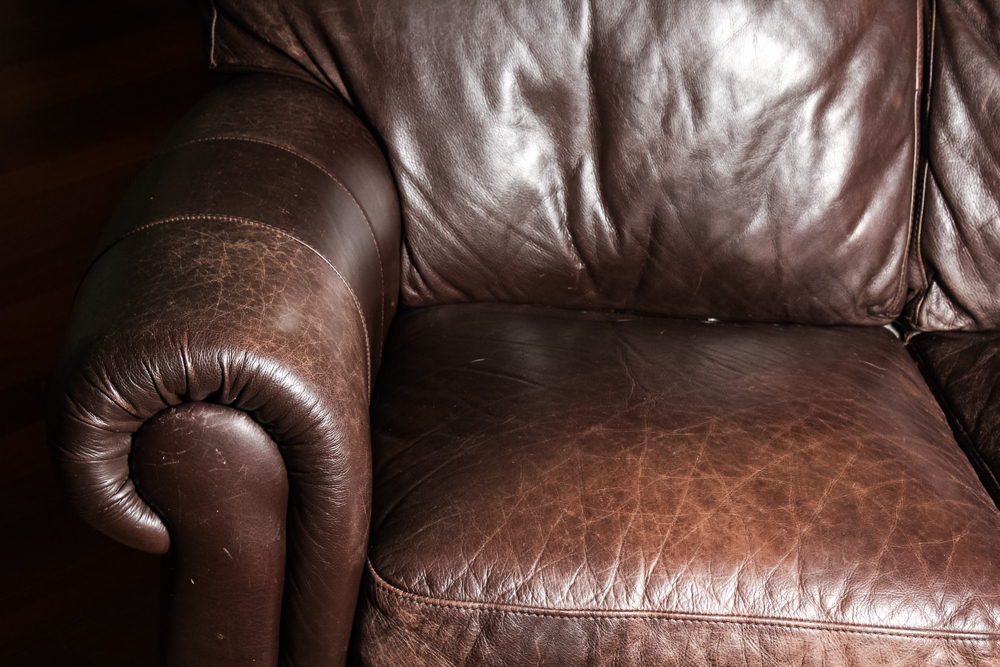 Contemporary Leather Sofa