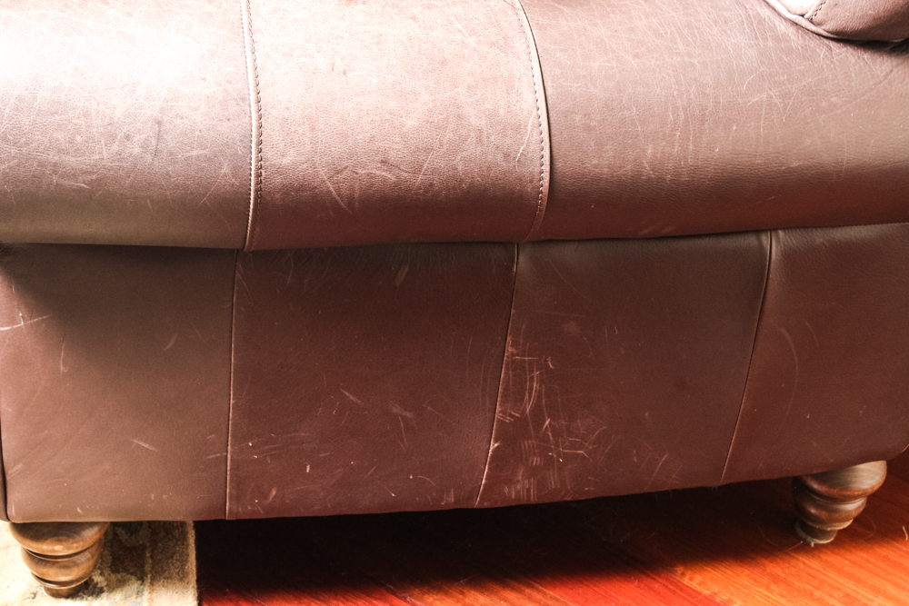 Contemporary Leather Sofa