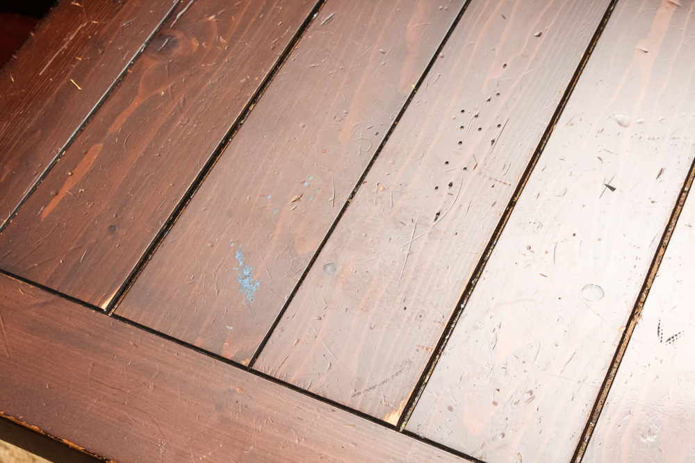 Country Style Wood Table