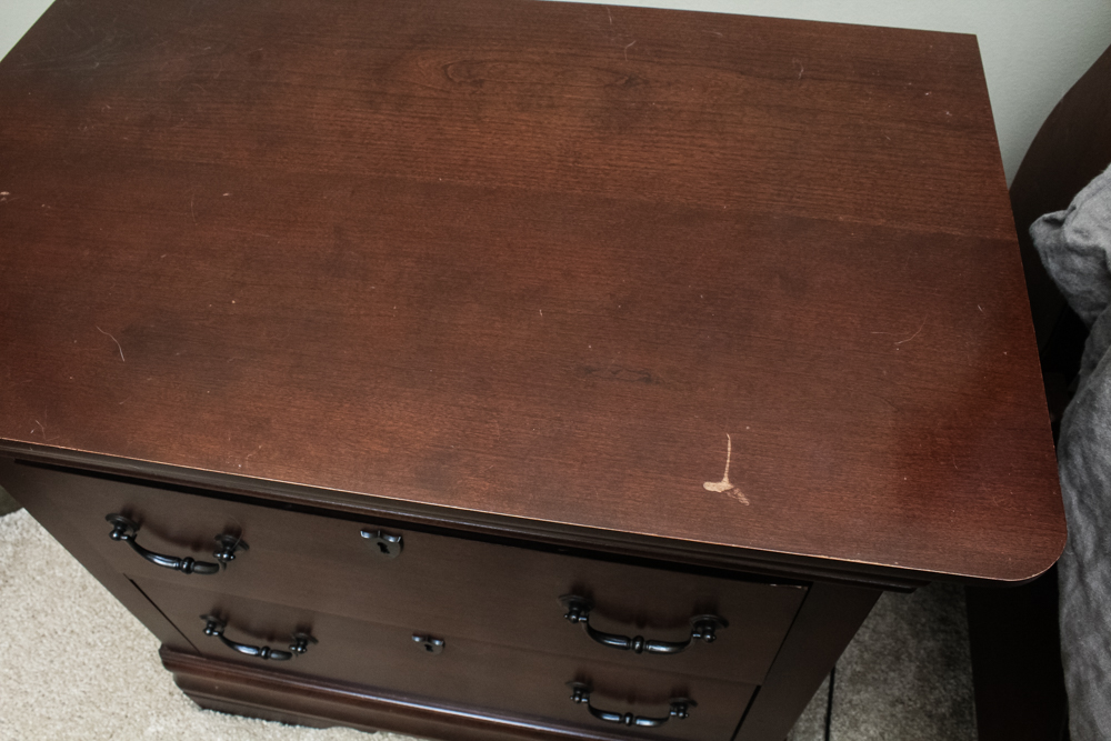 Broyhill Mahogany Nightstand