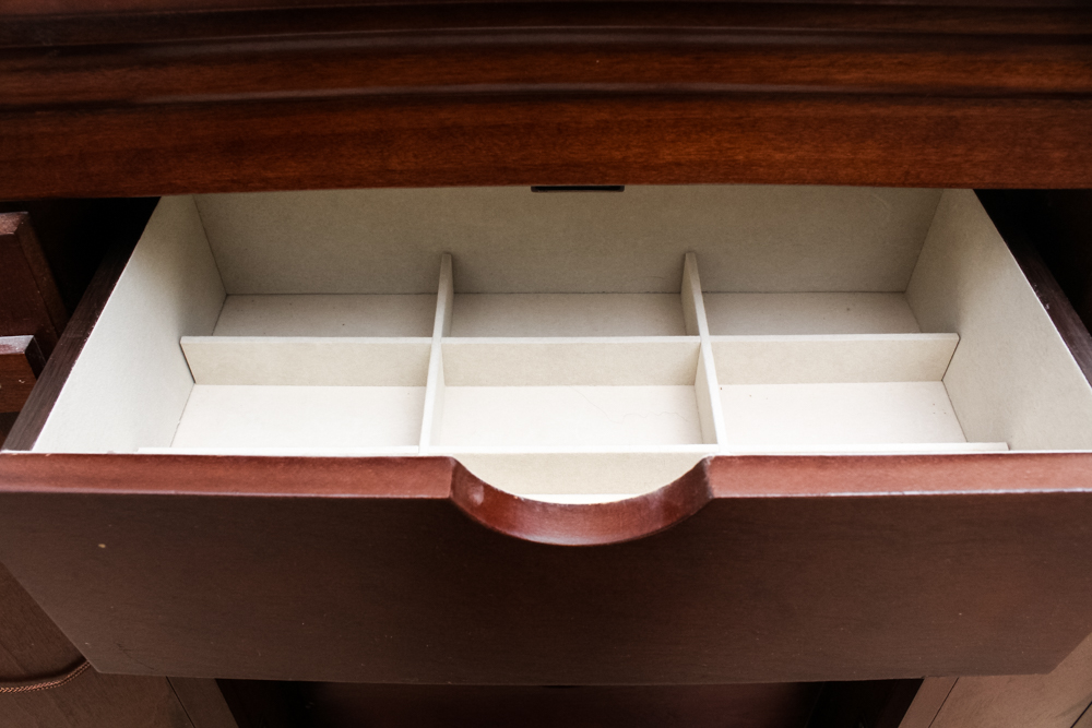 Modern Wood Jewelry Armoire