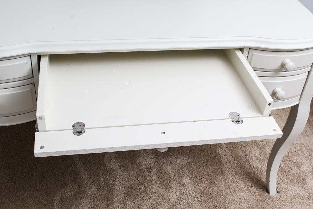 Pottery Barn "Lilac" Writing Desk with Hutch